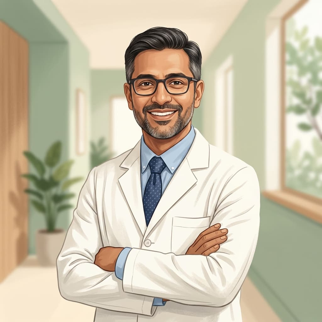 Portrait of Dr. Puneet Verma, Consultant Psychiatrist