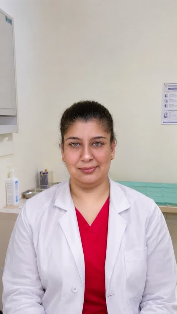 Portrait of Charanjeet Kaur, Head Nurse